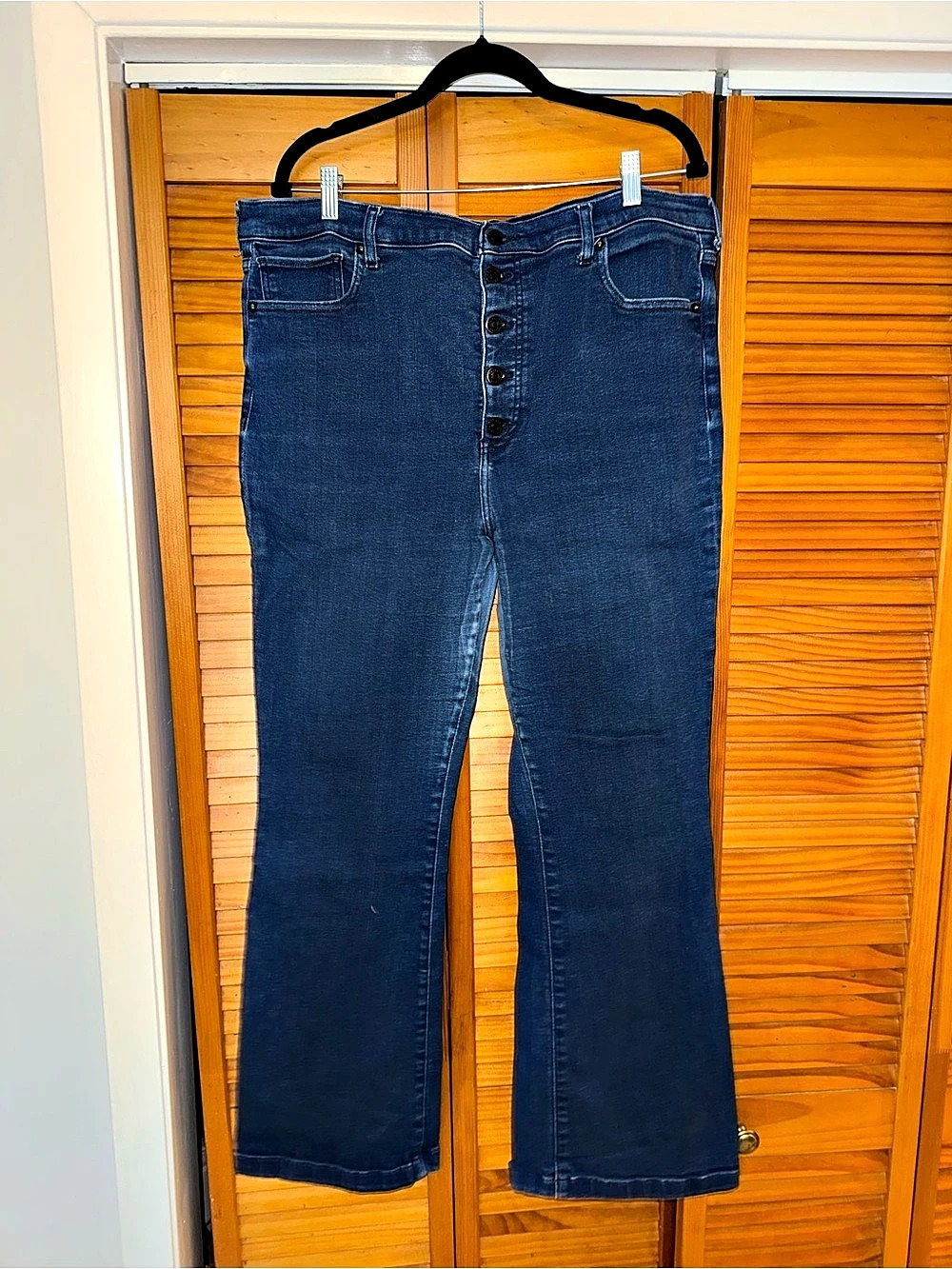 Express  Boot Cut Jeans Blue Size 18/R Like New